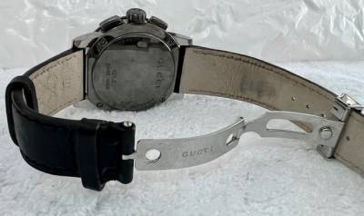 Relgio Gucci - G Black Edition - Com Cristal De Safira