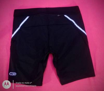 Short  Feminino Kiprun Mid Tight Tamanho Gg Pequeno