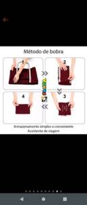 0bolsa Dobrvel De Viagem Travel Bag Prende Na Mala Feminina Fashion