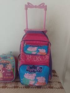 Mochila E Lancheira  Peppa Pig
