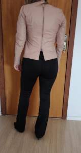 Blusa Couro Bovino Legtimo