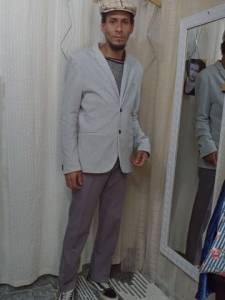Blazer Cinza Claro H&m