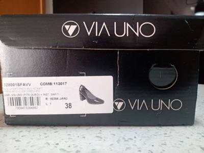 Sapato Alto Via Uno