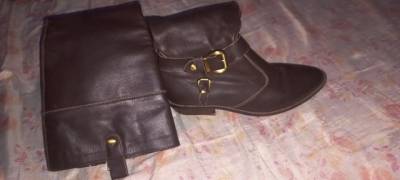 Bota De Couro