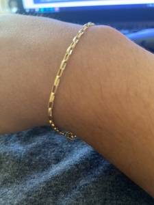 Pulseira Em Ouro 18k Modelo Cartier