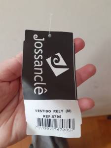 Vestido Midi Jossancl Preto Tamanho M Novo
