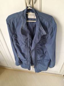 Casaco Azul E Marrom Unisex Tam P E Outro G