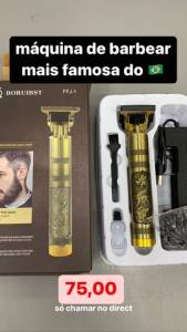 Mquina De Barbear Top De Linha