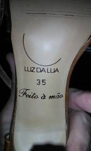 Sapato Luz Da Lua Feito A Mao
