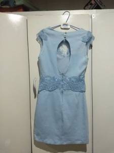 Vestido De Renda Com Lycra, Forrado.