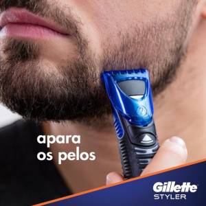 Barbeador Gillette Styler 3 Em 1 Novo