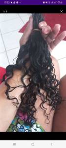 Vendo Cabelo Cacheado Humano