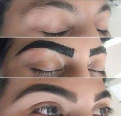 Clios E Sobrancelha Com Henna