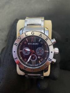 Relgio Bvlgari Todos A Prova Dgua Vidro De Safira Anti Riscos