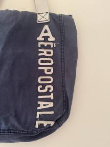 Bolsa Azul  Marinho Aeropostale Ombro