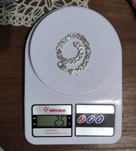 Pulseira De Prata Masculina 925 Elo Bizantino