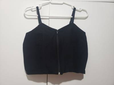 Cropped Preto