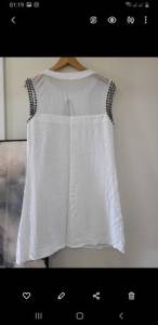 Vestido Branco Com Ziper