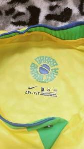 Camisa Do Brasil Modelo Oficial Gg