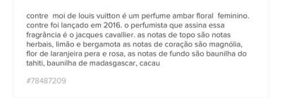 Perfume Louis Vuitton