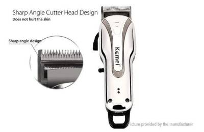 Maquina De Cortar Cabelo Profissional Km-1992