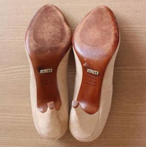 Scarpin Schutz Bege Camura
