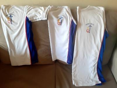 Camiseta Rogacionista 2 Tamanho P E 1 Tamanho G