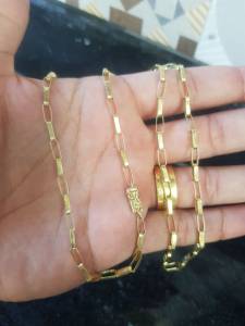 Cordo De Ouro 18k - Modelo Cartier
