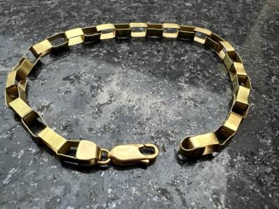 Pulseira De Ouro 4.7g Macia