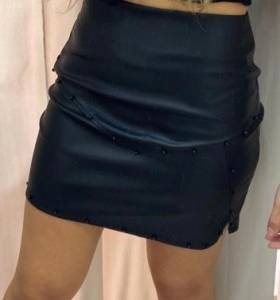 Saia Couro Sinttico