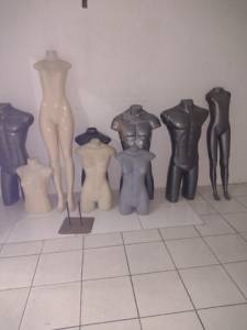 Manequins: Plstico E Fibra