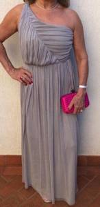 Vestido Longo Lurex. Tam. 42