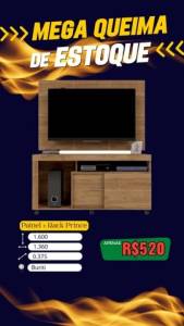 Rack E Painel  R$520