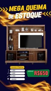 Estante Planatina R$650