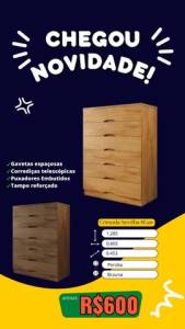 Cmoda R$600