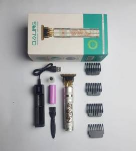 Mquina De Barbear Acabamento Cabelo Retro Drago Daling