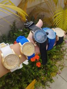 Relgio Masculino Invicta Yakuza Dourado Preto Azul Dragao S1 Entrega Gratis