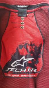 Macaco Alpinestars Tech 1-r - Tamanho 44 Usa