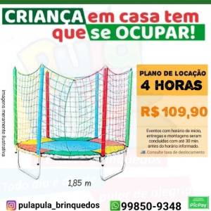 Locao De Pula Pula Por 4 Horas - Montamos E Desmontamos