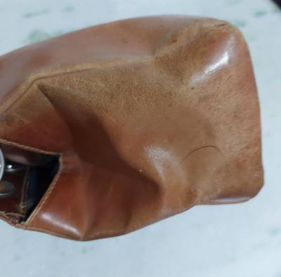Bolsa Em Couro Legtimo - Pouqussimo Uso