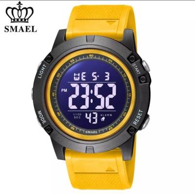 Relgio Digital Smael 1902 Masculino Luminoso Multifuno Esportivo
