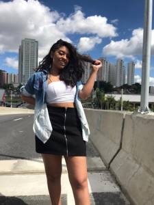 Mini Saia De Veludo
