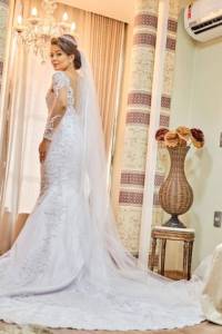 Vestido Sereia - Tam 44