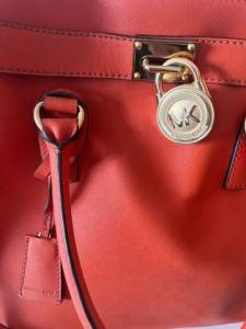 Bolsa Michael Kors Laranja Original