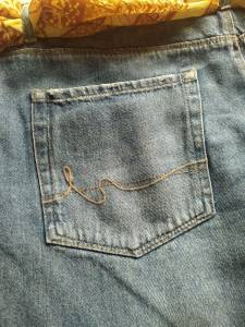 Saia Jeans Plus Size 48