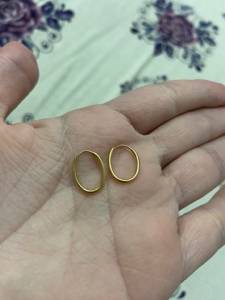 Vendo Brinco De 18k, Leia O Anncio