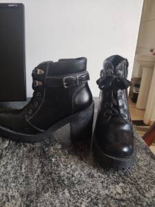 Bota Coturno De Salto
