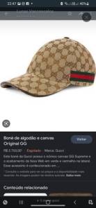 Cap Gucci Original