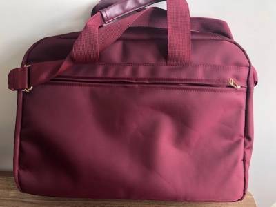 Pasta/bolsa Notebook, Vinho - Polo King (original) - Nova