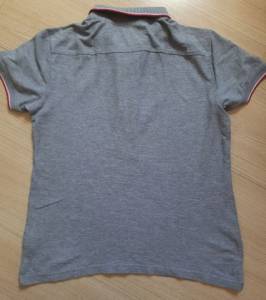 Camisa Polo Cinza